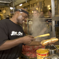 Jim's Steak's, South Street's cheesesteak authority
